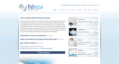 Desktop Screenshot of fishspasolutions.com